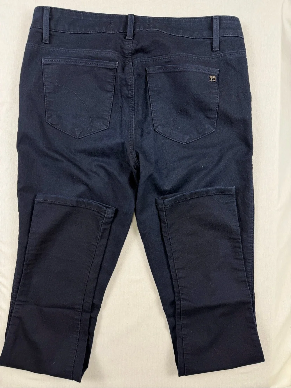 Joe's Jeans Visionaire High Rise Dark Wash Skinny Jeans Seam Detail 28